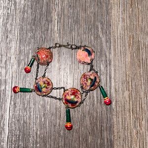 SOLD Colorful Beaded Vintage Tribal Bracelet